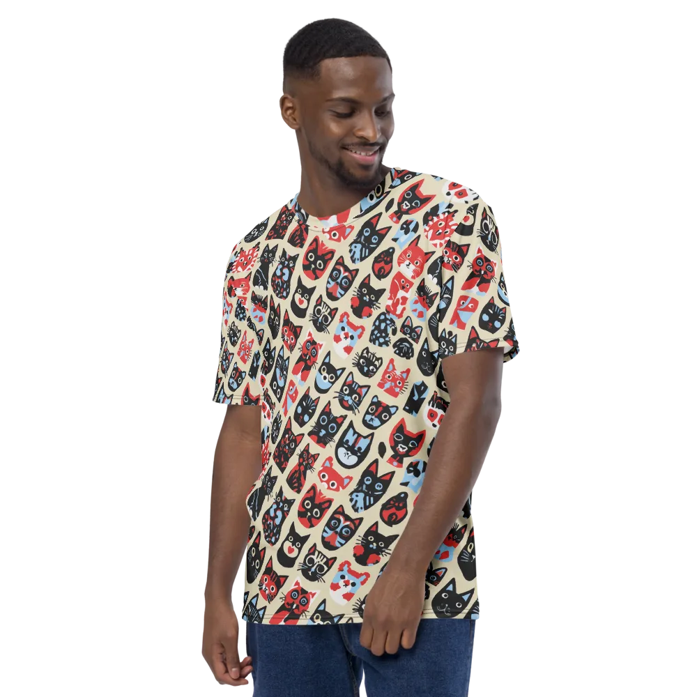 Velvet Alley on Men's Crew Neck T-Shirt — Left
