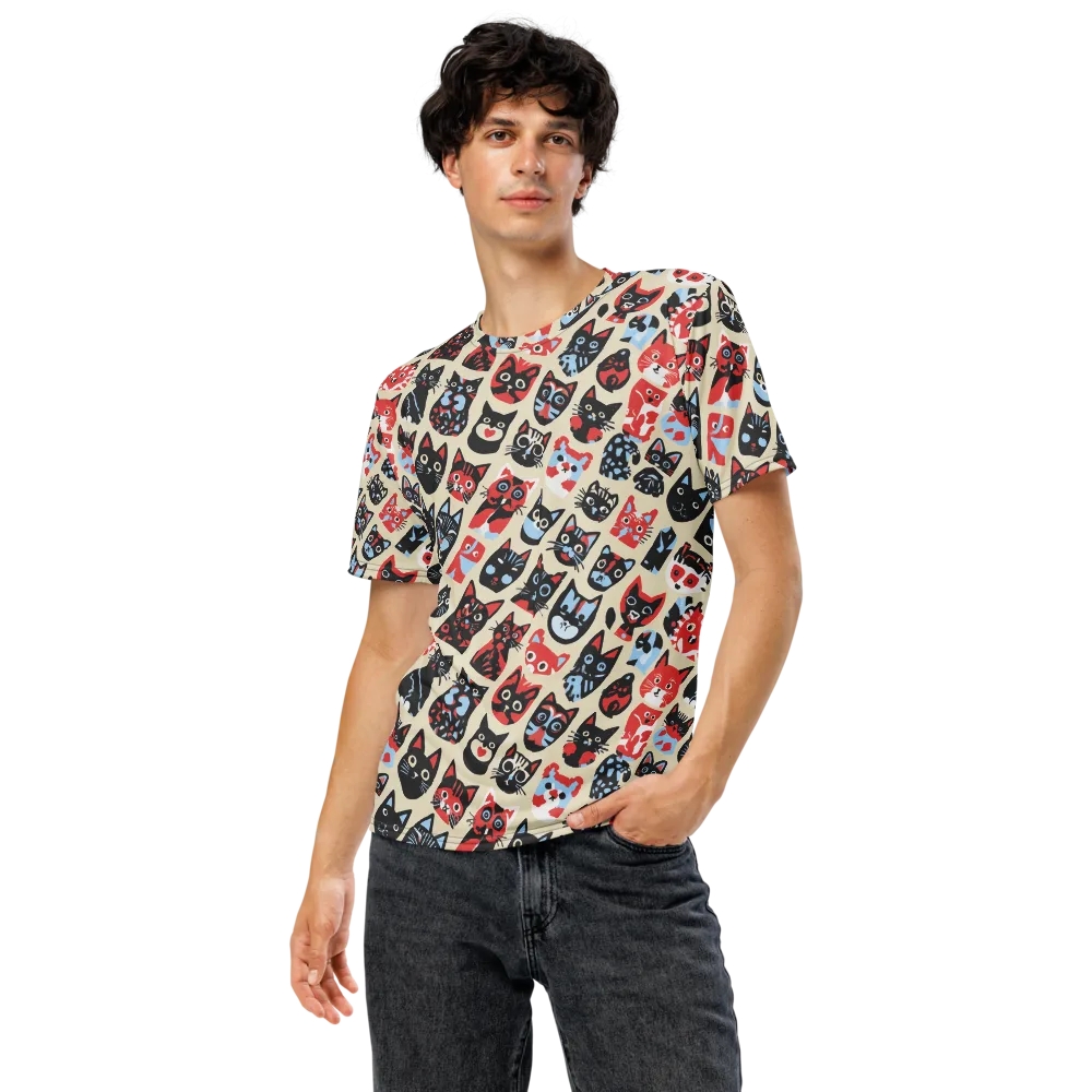 Velvet Alley on Men's Crew Neck T-Shirt — Front