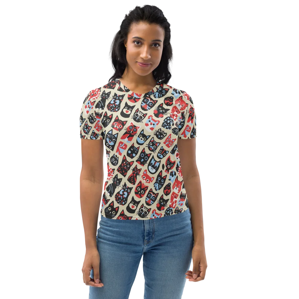 Velvet Alley on Women's Crew Neck T-Shirt — Front