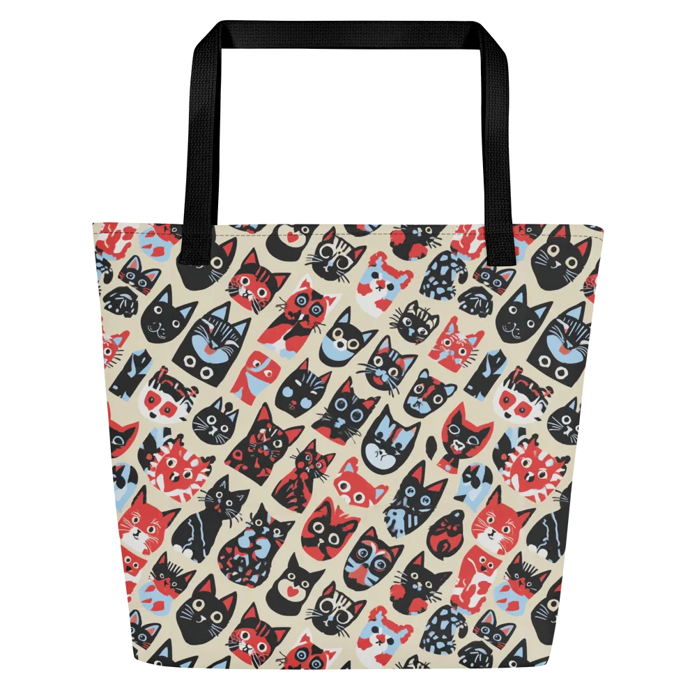 Velvet Alley on Large Tote Bag W/ Pocket — Front