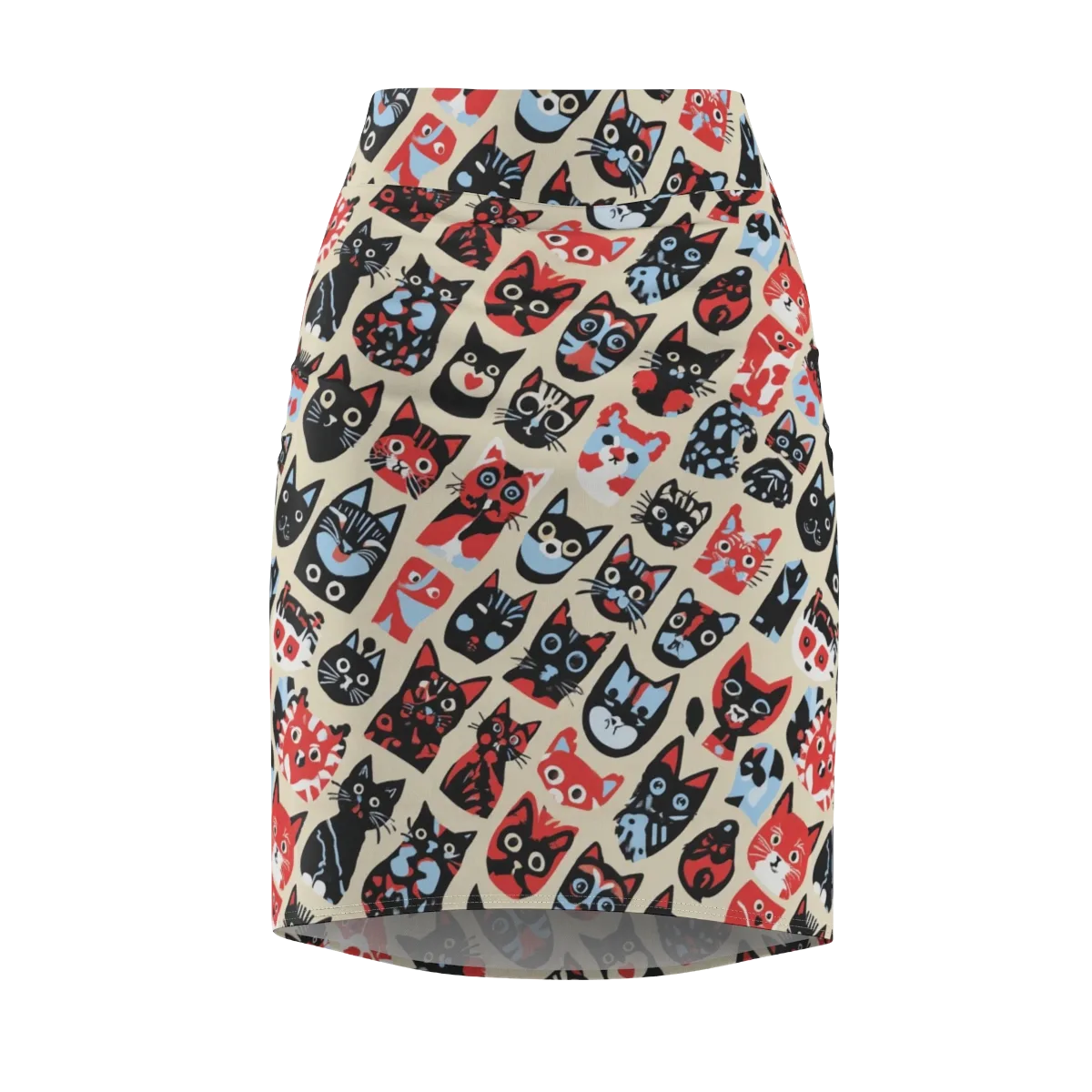 Velvet Alley on Pencil Skirt — Front