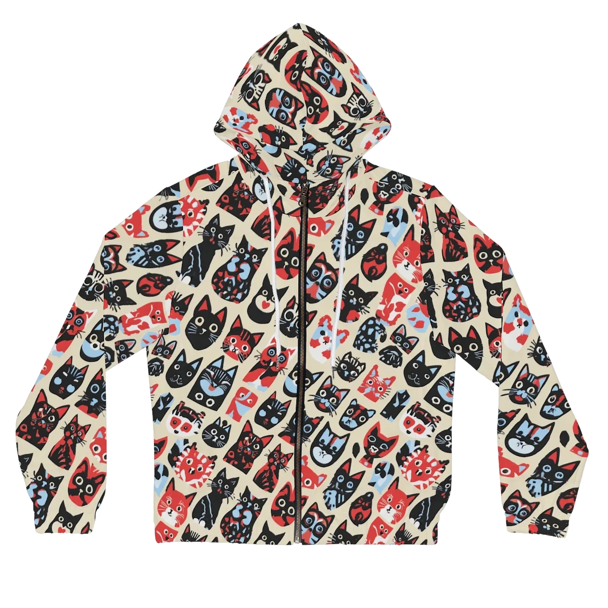 Velvet Alley on Women's Full-Zip Hoodie — Front