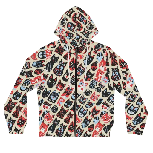 Velvet Alley on a Women's Full-Zip Hoodie