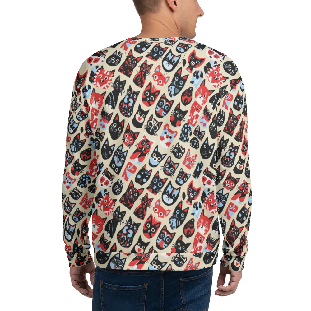Velvet Alley on Sweatshirt — Back