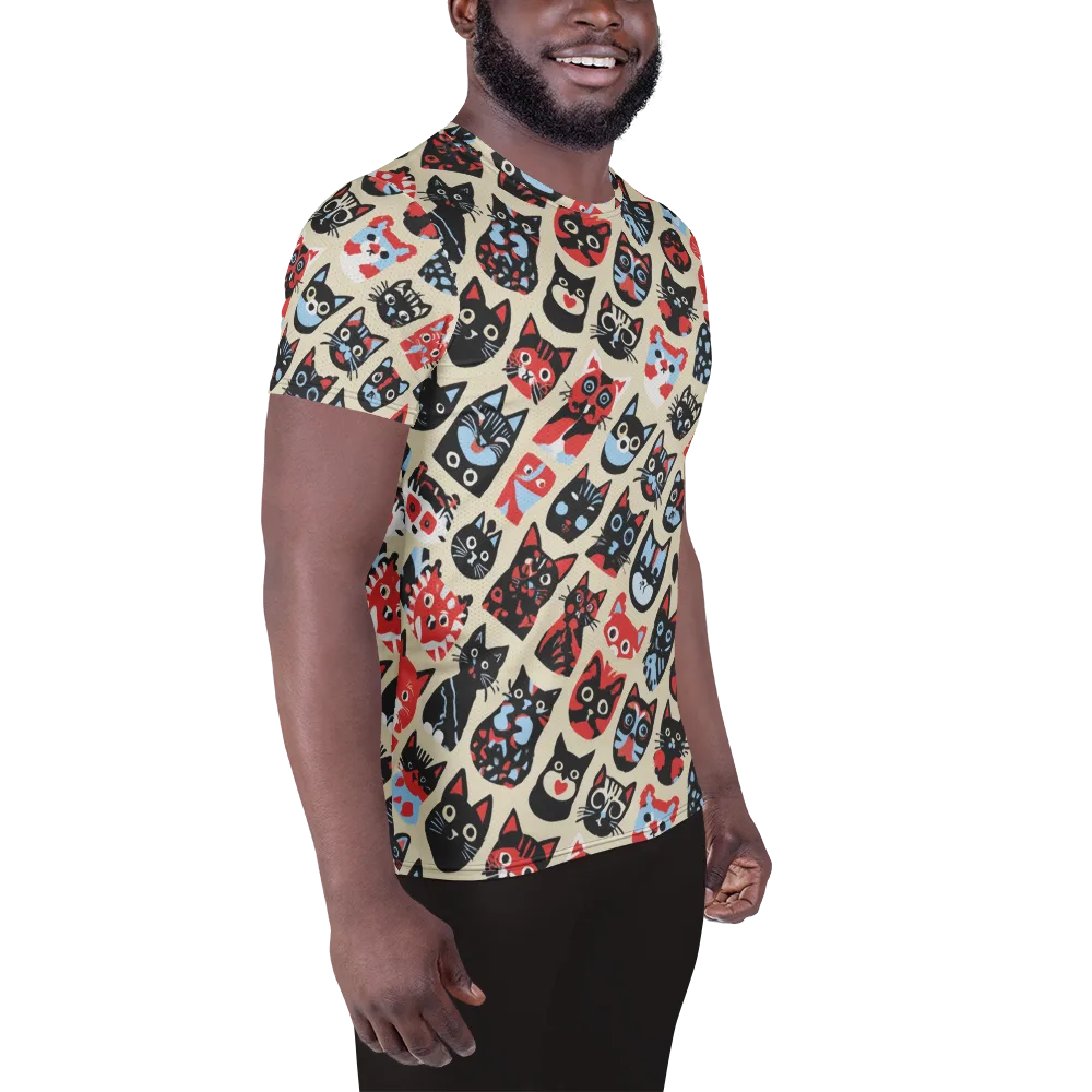 Velvet Alley on Men's Athletic T-Shirt — Right