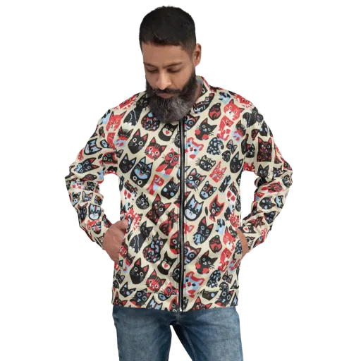 Velvet Alley on a Bomber Jacket