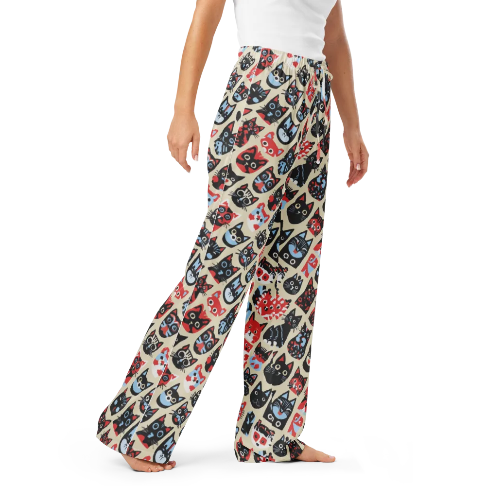 Velvet Alley on Women's Pajama Pants — Right Front