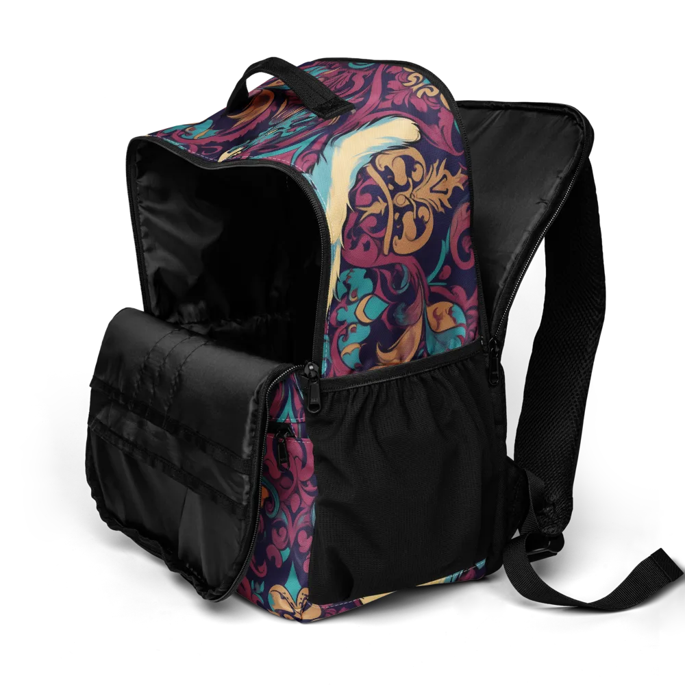 Velvet Familiar on Utility Backpack — Product details 2