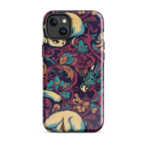 Velvet Familiar on a MagSafe Tough Case for iPhone®