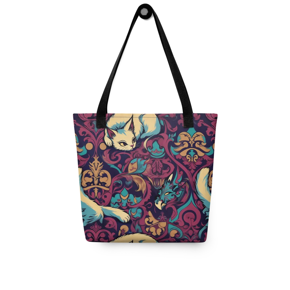 Velvet Familiar on Tote Bag — Front
