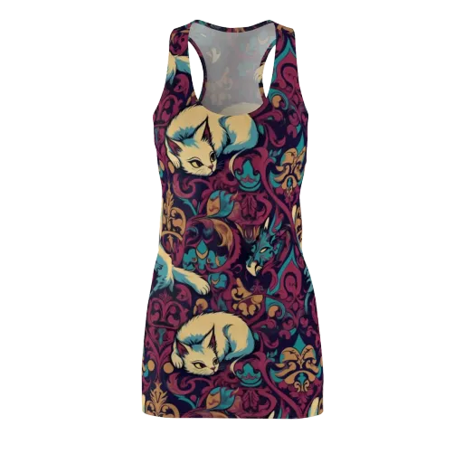 Velvet Familiar on a Racerback Dress