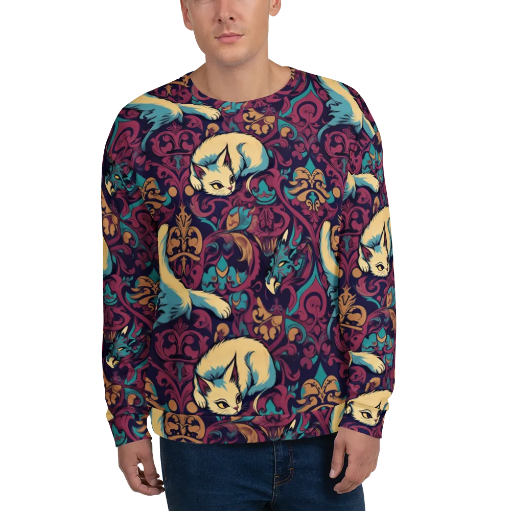 Velvet Familiar on Sweatshirt — Front