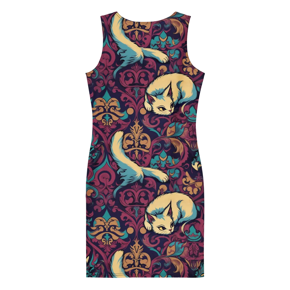 Velvet Familiar on Bodycon Dress — Back