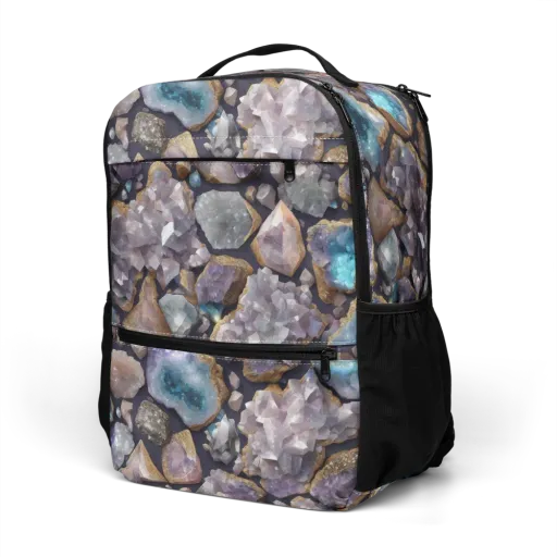 Amethyst Atlas on a Utility Backpack