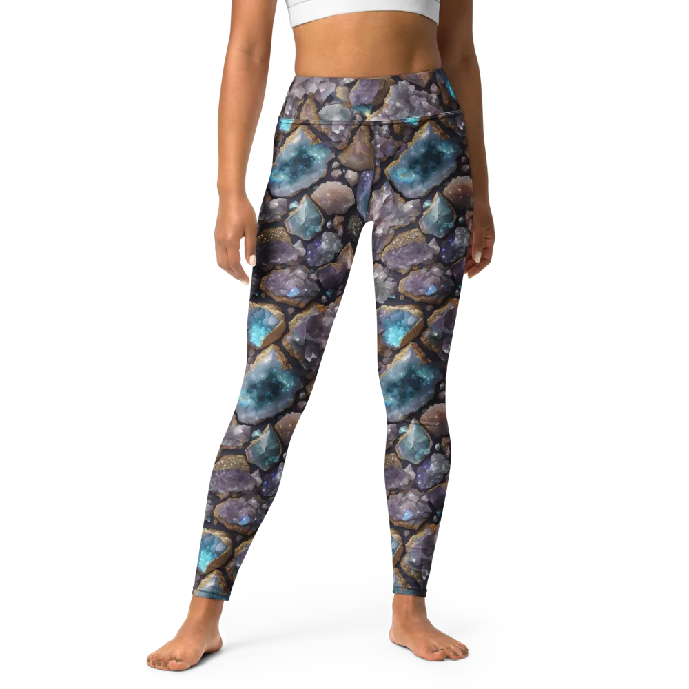 Amethyst Atlas on Yoga Leggings — Front