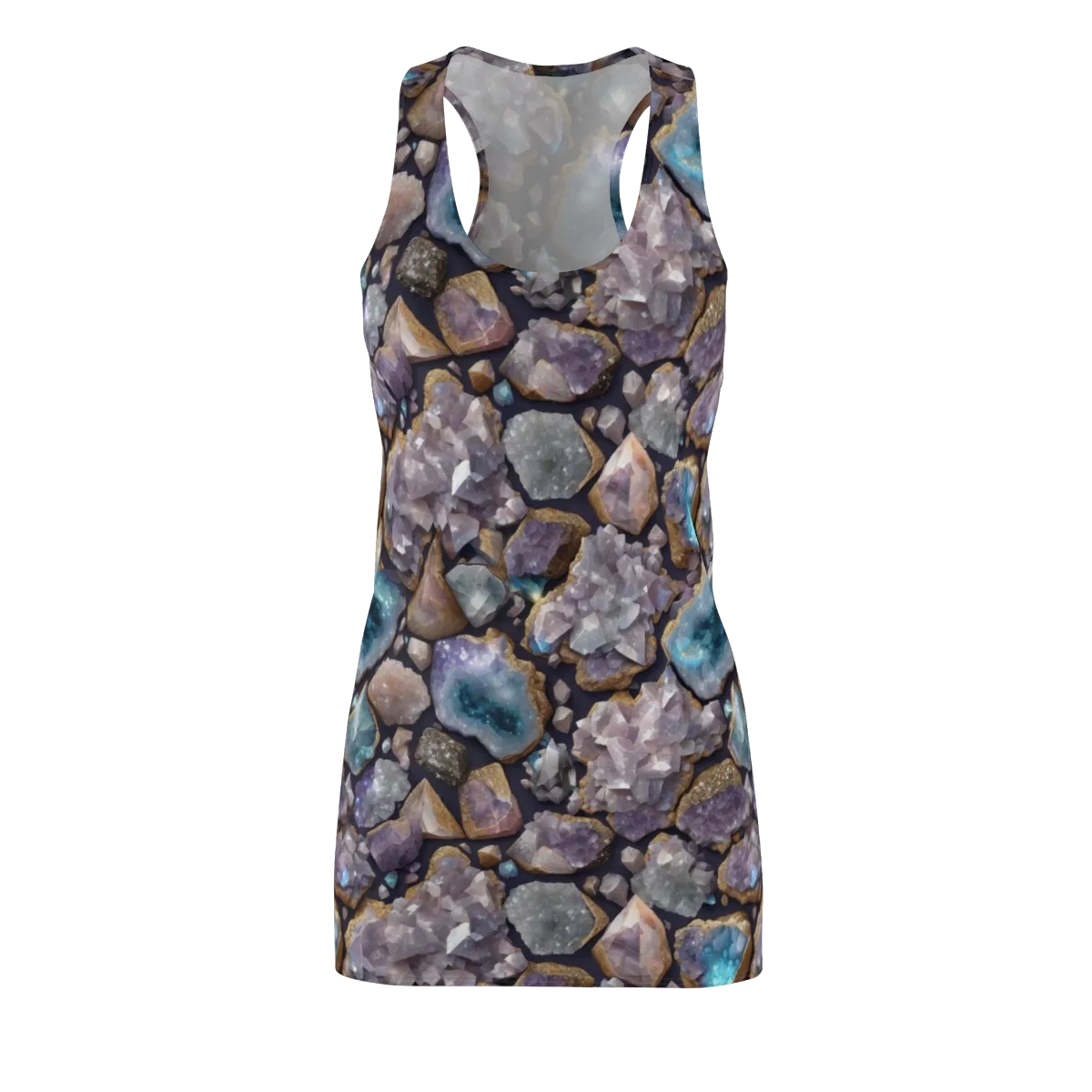 Amethyst Atlas on Racerback Dress — Front