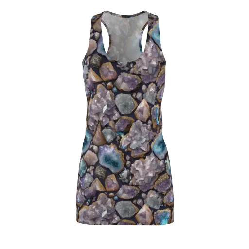 Amethyst Atlas on a Racerback Dress