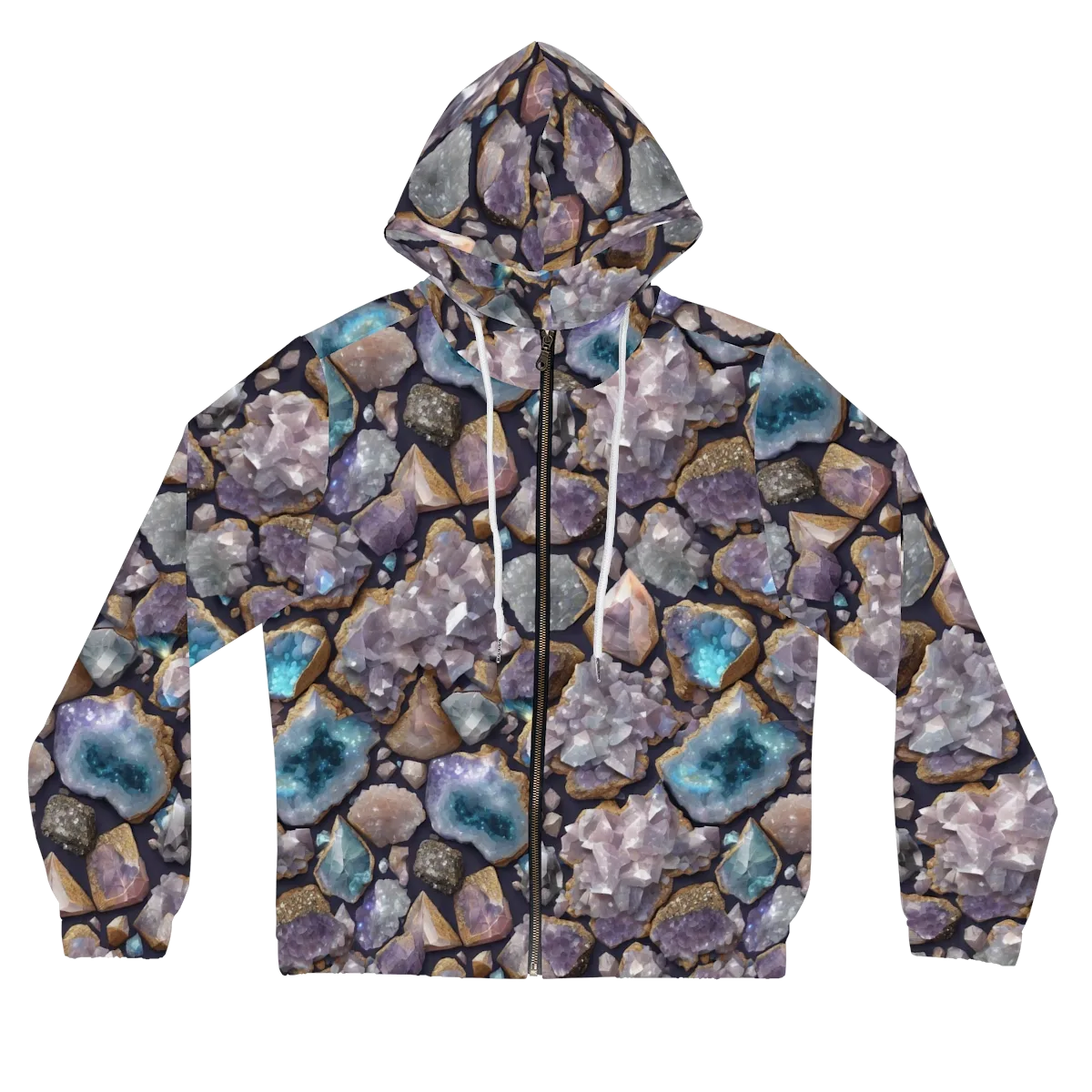 Amethyst Atlas on Women's Full-Zip Hoodie — Front