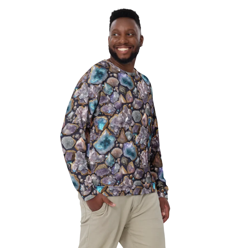 Amethyst Atlas on Sweatshirt — Front
