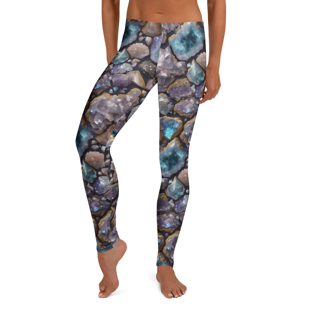 Amethyst Atlas on Leggings — Front
