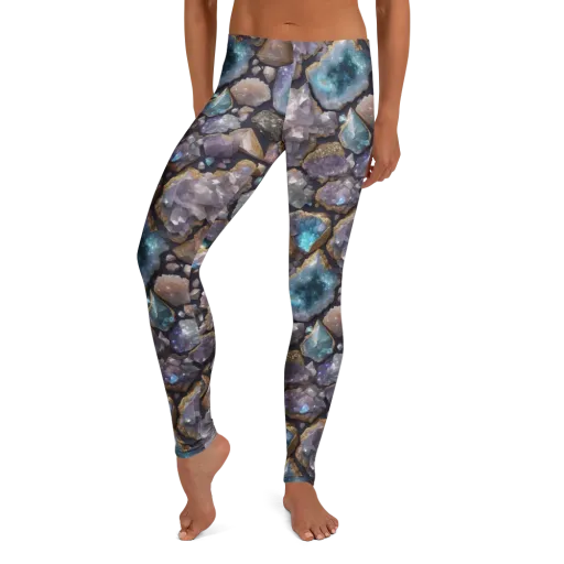 Amethyst Atlas on a Leggings