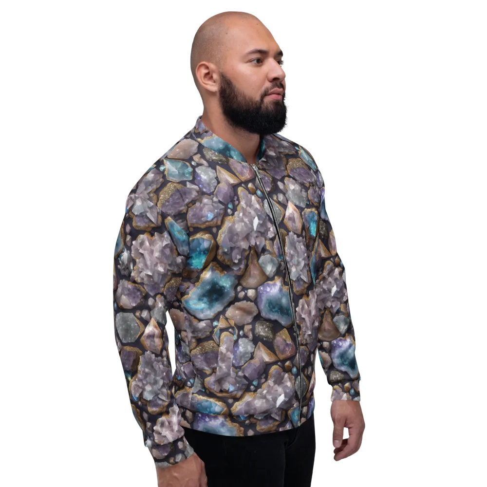 Amethyst Atlas on Bomber Jacket — Right