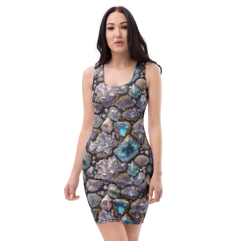Amethyst Atlas on Bodycon Dress — Front