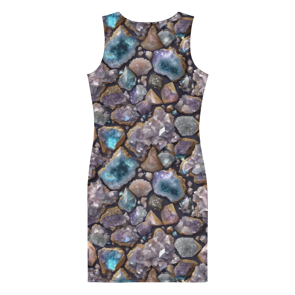 Amethyst Atlas on Bodycon Dress — Back