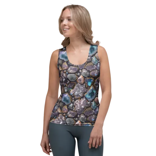 Amethyst Atlas on a Women's Tank Top