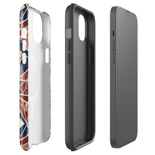 Fractured Riviera on a MagSafe Tough Case for iPhone®
