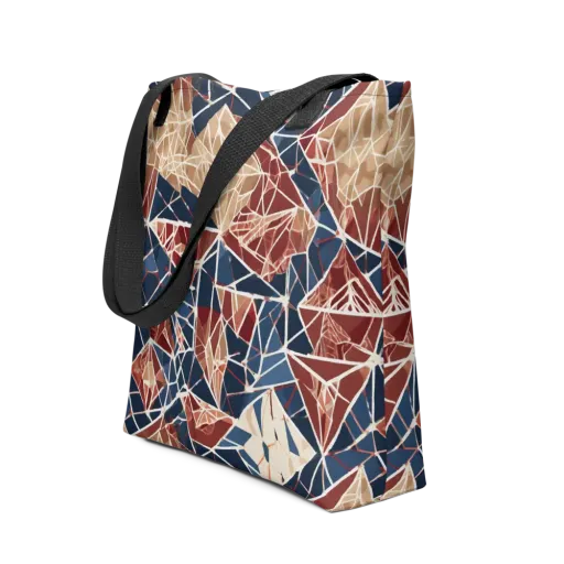 Fractured Riviera on a Tote Bag