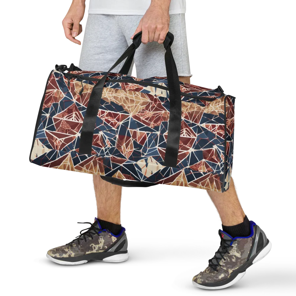 Fractured Riviera on Duffle Bag — Front