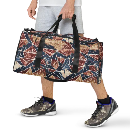 Fractured Riviera on a Duffle Bag