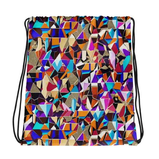 Jewel Static on a Drawstring Bag