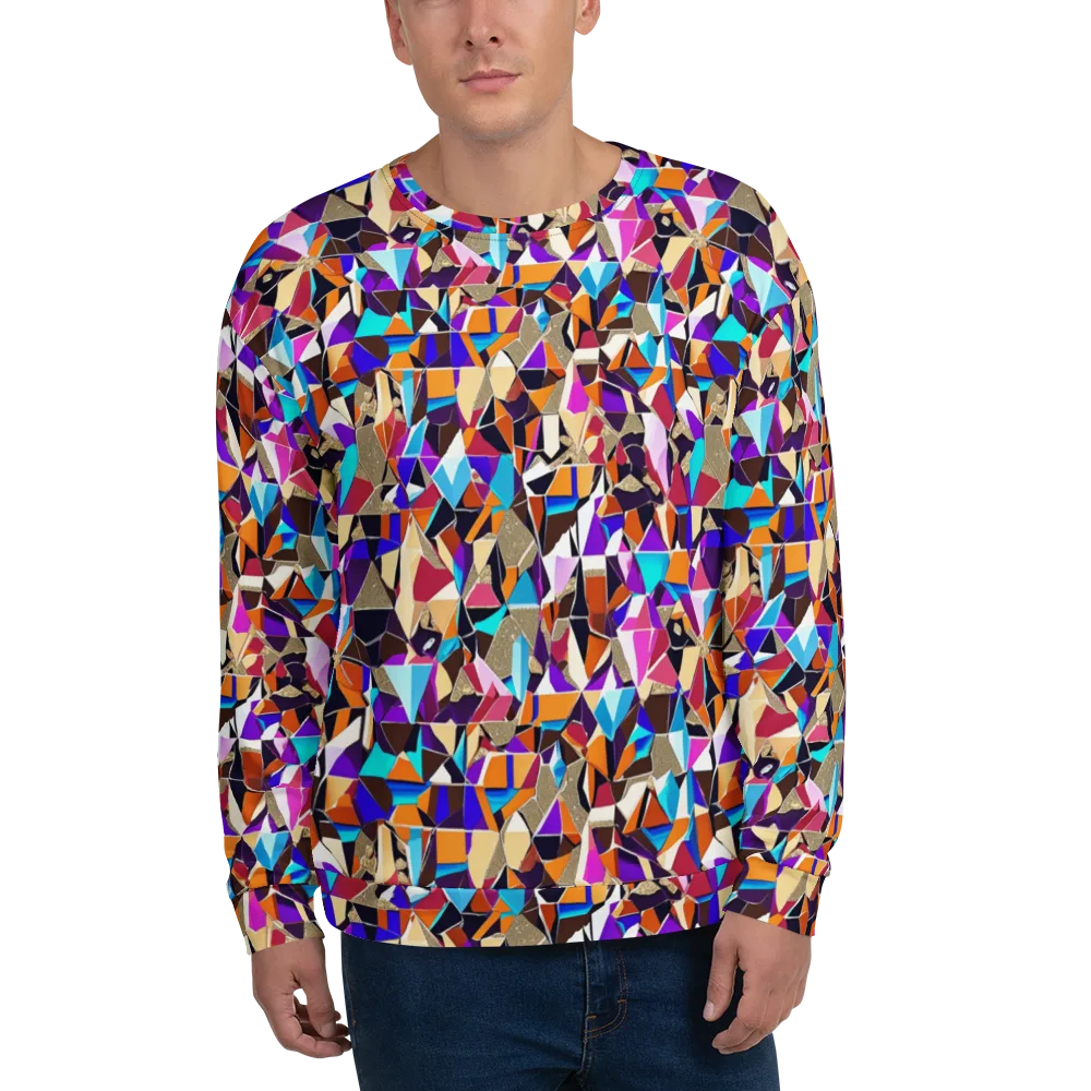 Jewel Static on Sweatshirt — Front