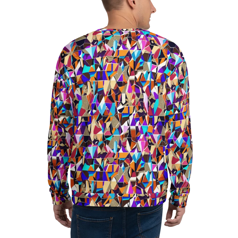 Jewel Static on Sweatshirt — Back