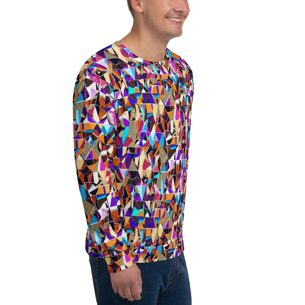 Jewel Static on Sweatshirt — Right Front