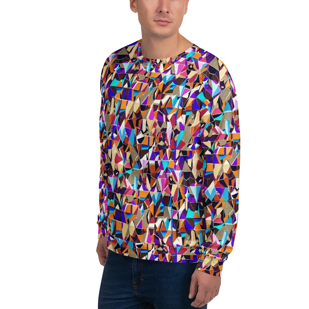 Jewel Static on Sweatshirt — Left Front