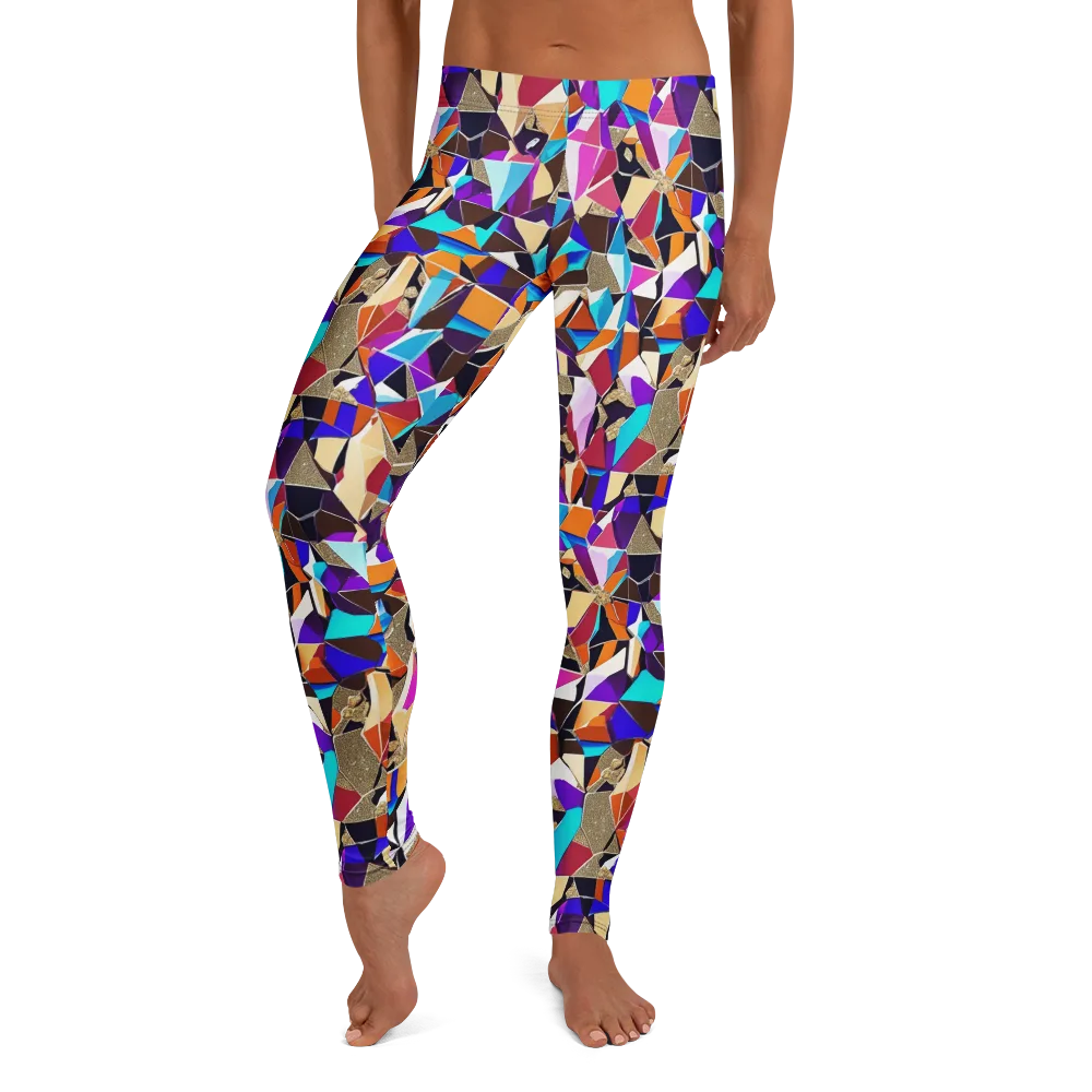 Jewel Static on Leggings — Front