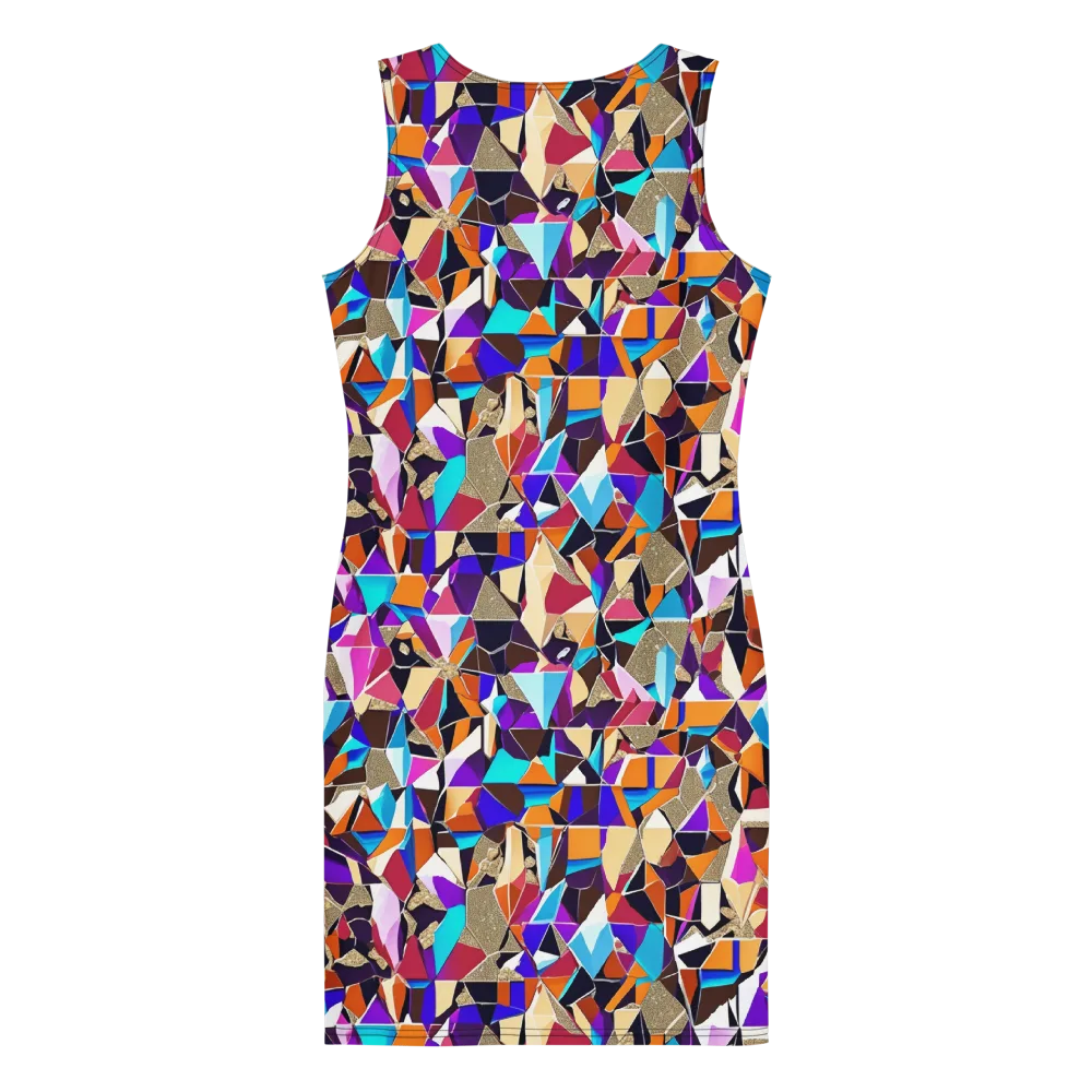 Jewel Static on Bodycon Dress — Back