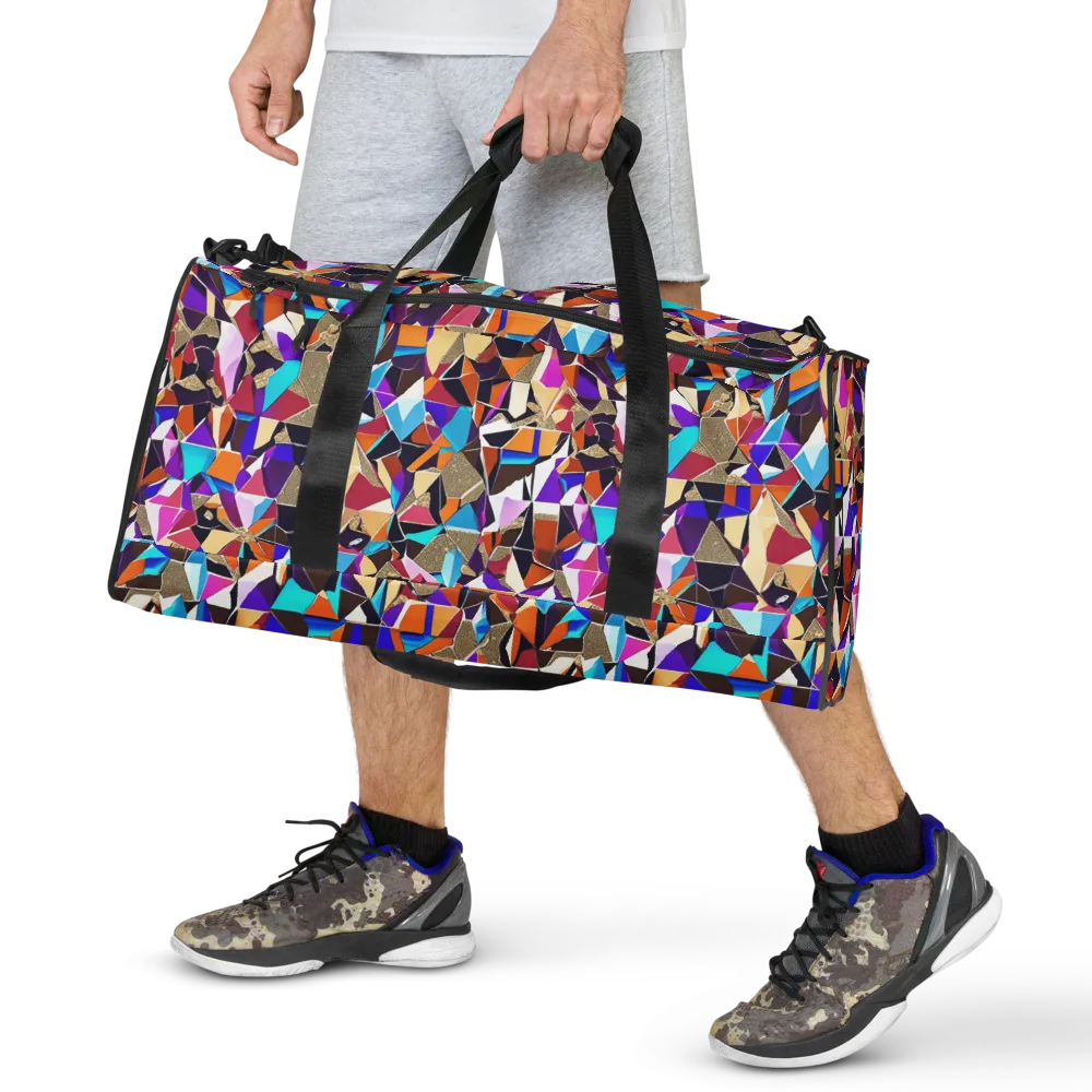 Jewel Static on Duffle Bag — Front