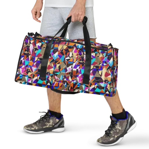 Jewel Static on a Duffle Bag
