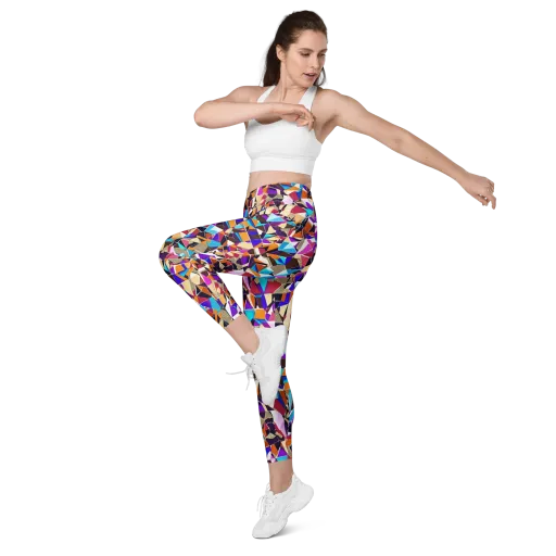 Jewel Static on a Leggings with Pockets