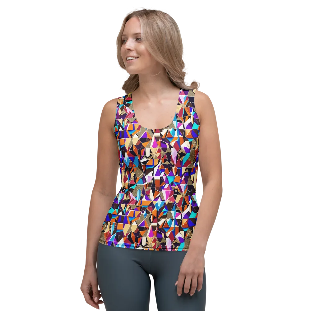 Jewel Static on Women's Tank Top — Front