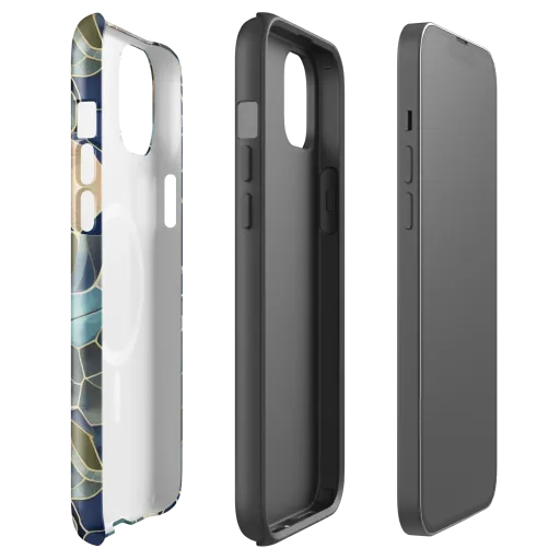 Gilded Tidal Mosaic on a MagSafe Tough Case for iPhone®