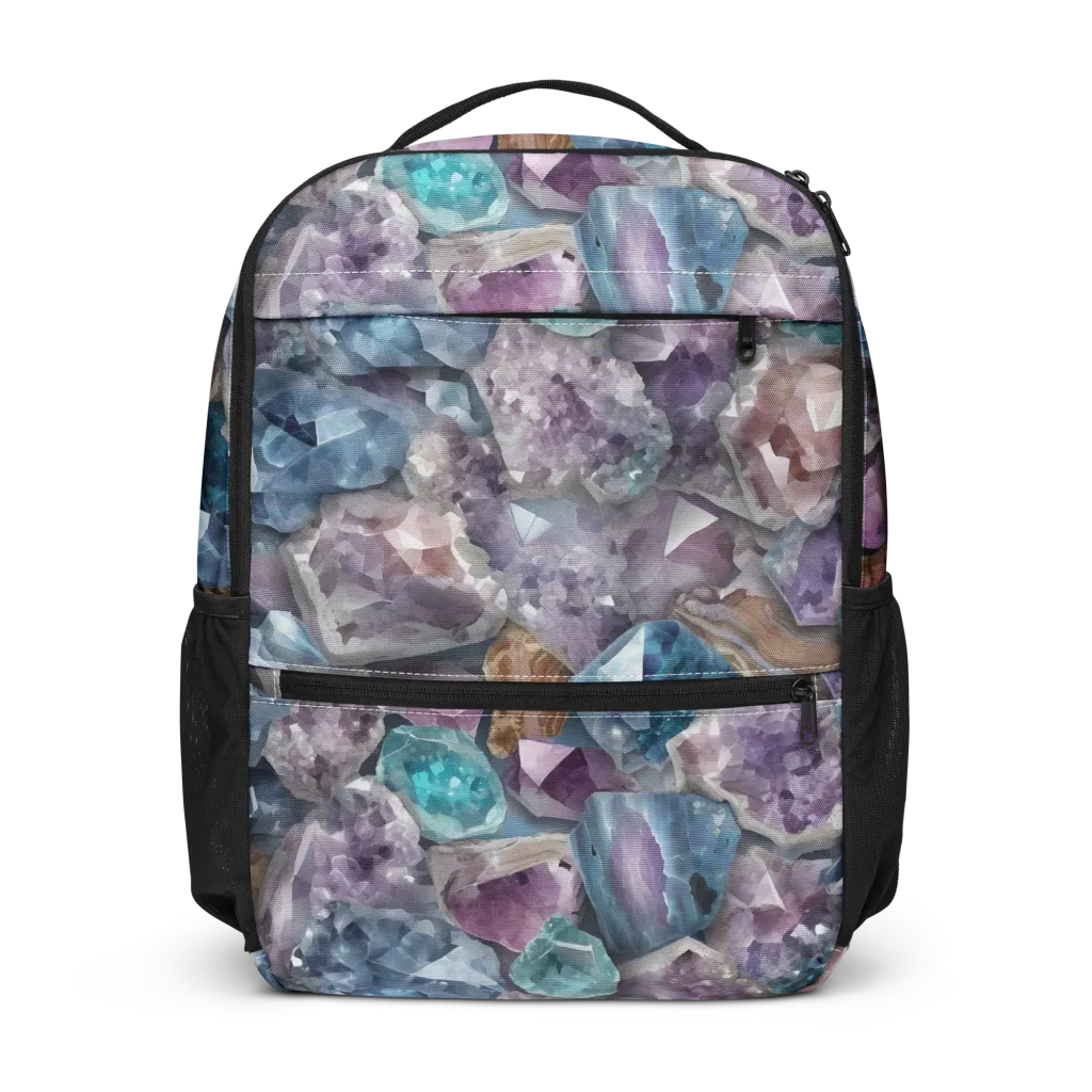 Amethyst Tide on Utility Backpack — Front