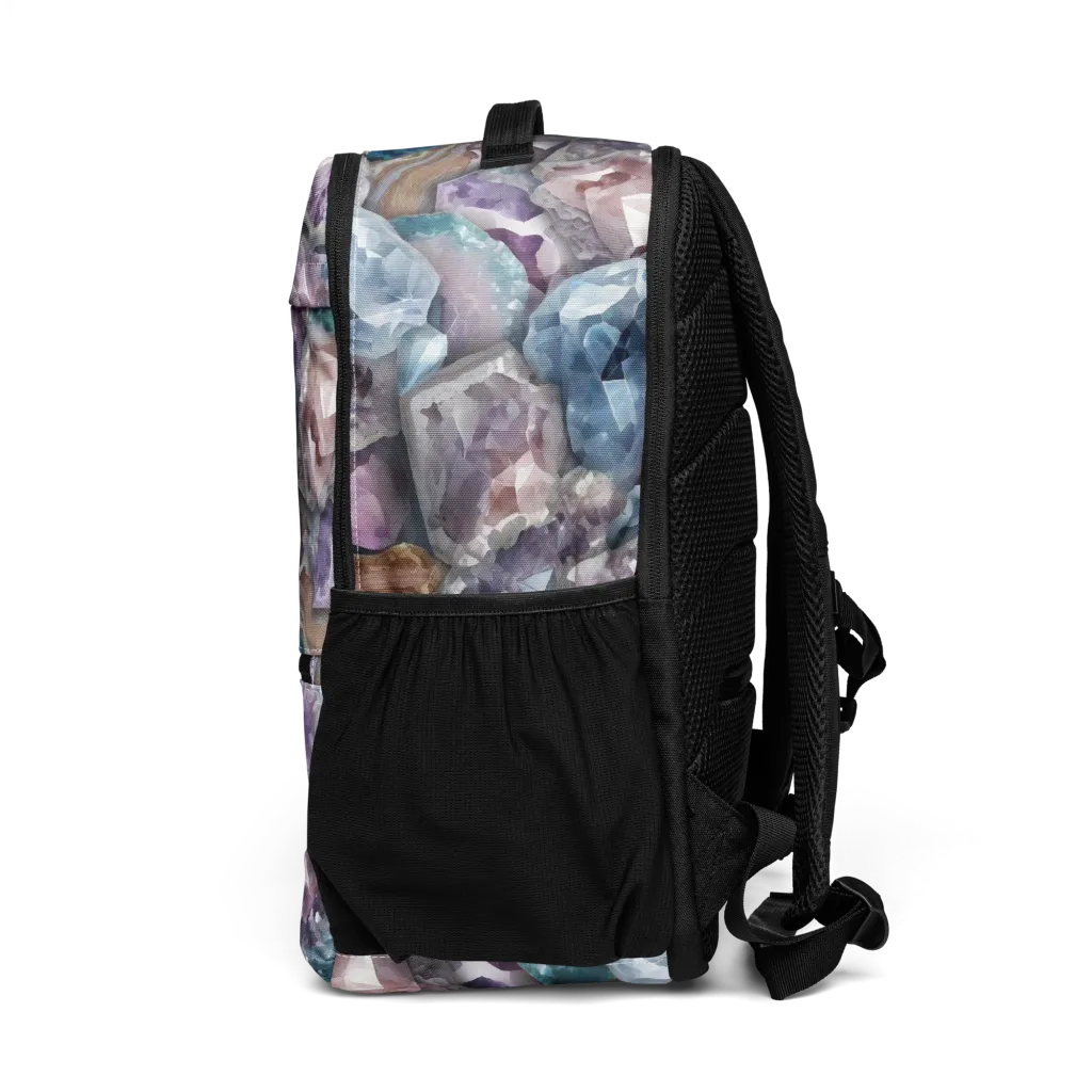 Amethyst Tide on Utility Backpack — Left