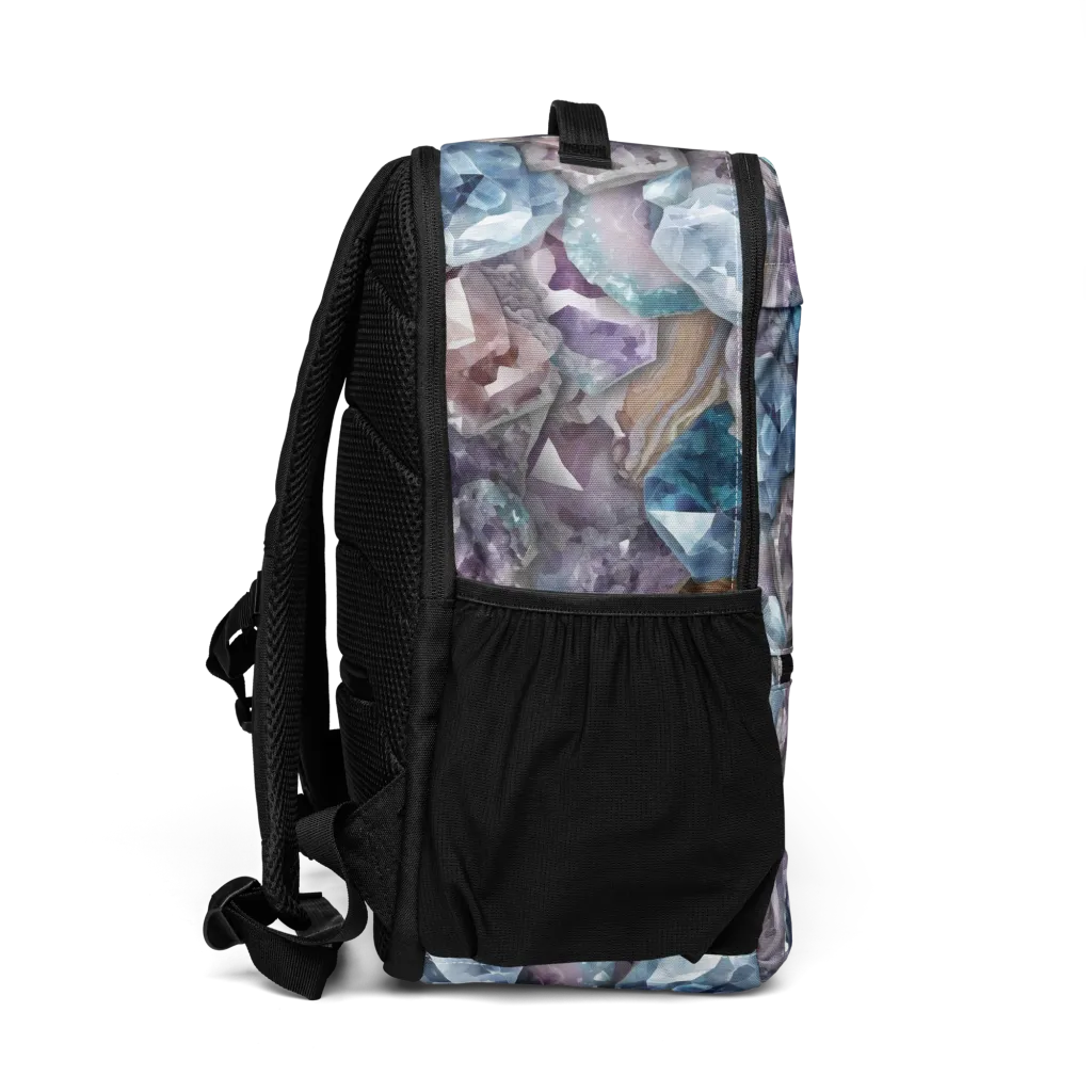 Amethyst Tide on Utility Backpack — Right