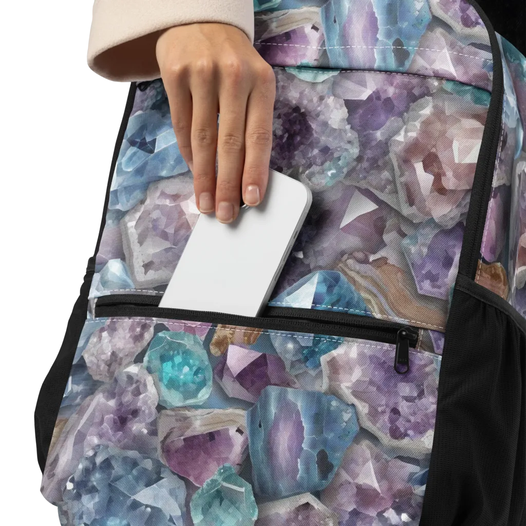 Amethyst Tide on Utility Backpack — Product details
