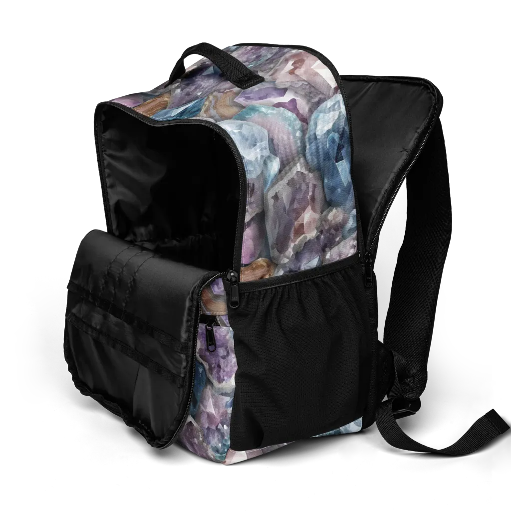 Amethyst Tide on Utility Backpack — Product details 2